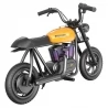 HYPER GOGO Pioneer 12 Plus Electric Chopper Motorcycle for Kids, 21.9V 5.2Ah 160W, 12'x3' Tires, 12KM - Orange