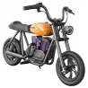 HYPER GOGO Pioneer 12 Plus Elektro-Chopper-Motorrad für Kinder, 21.9V 5.2Ah 160W, 12'x3' Reifen, 12KM - Orange
