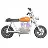 HYPER GOGO Pioneer 12 Plus with App Electric Motorcycle for Kids, 5.2Ah 160W with 12'x3' Tires, 12KM Top Range - Orange