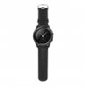 Microwear H1 MTK6572 waterdichte smartwatch met Bluetooth, Camera, SIM Card slot, GPS,  WIFI, hartslag, stappenteller Zwart