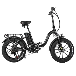 CMACEWHEEL Y20 Foldable Step-Thru Electric Bike, 20*4.0-inch Fat Tire, 750W Motor, 48V 15Ah Battery