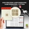 Mintion Lasercam Laser Engraver Camera, Positioning in LightBurn, WiFi Remote Control, Auto Time-Lapse Video