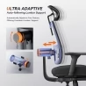 NEWTRAL MagicH-BP Ergonomic Chair with Footrest, Auto-Following Backrest
