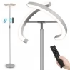 FIMEI Floor Lamp with Remote Control and Touch Control, 3000K-6000K Color Temperature, Stepless Dimming