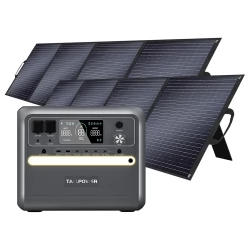TALLPOWER V2400 + 2 TALLPOWER TP200 200W Solar Panels Kit