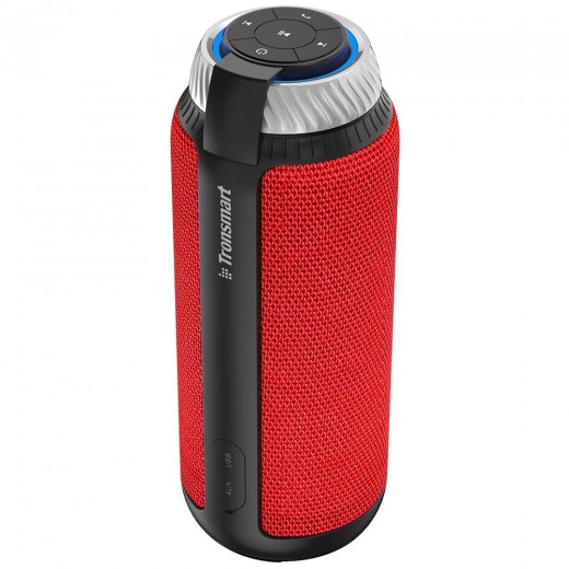 

Tronsmart Element T6 25W Portable Bluetooth Speaker with 360 Degree Stereo Sound and Built-in Microphone - Black