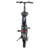 ONESPORT OT16 20*3.0 inch banden elektrische fiets, 350W motor, 48V 15Ah accu, 25km/h max snelheid - Zwart