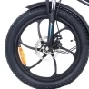 ONESPORT OT16 20*3.0 inch Tires Electric Bike, 350W Motor, 48V 15Ah Battery, 25km/h Max Speed, Disc Brakes - Grey
