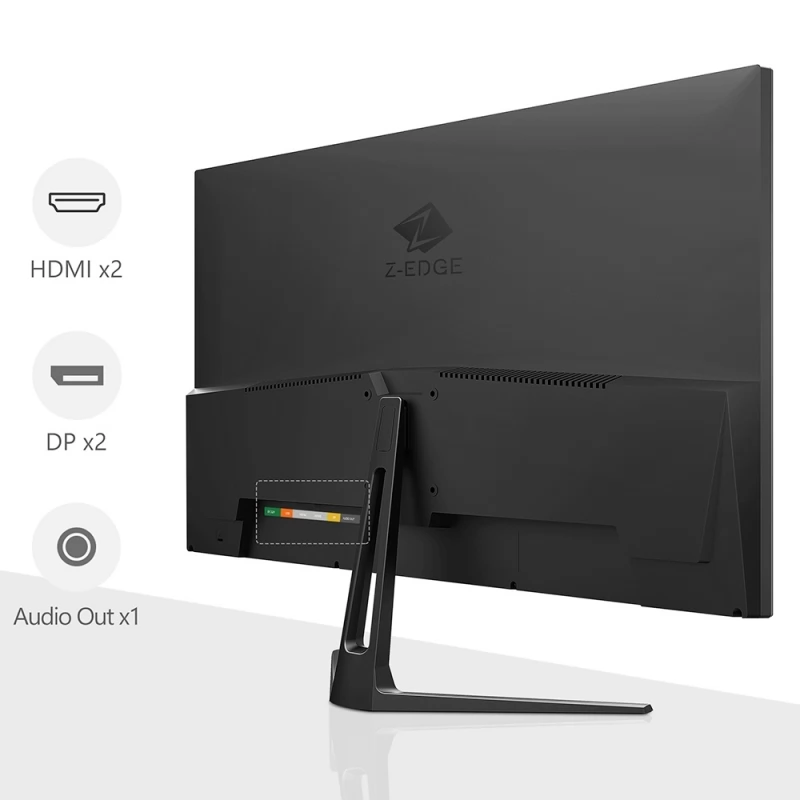 IPS Gaming Z-Edge 0 Monitor, FHD ゲーミングモニター inch 1 UG27PJ