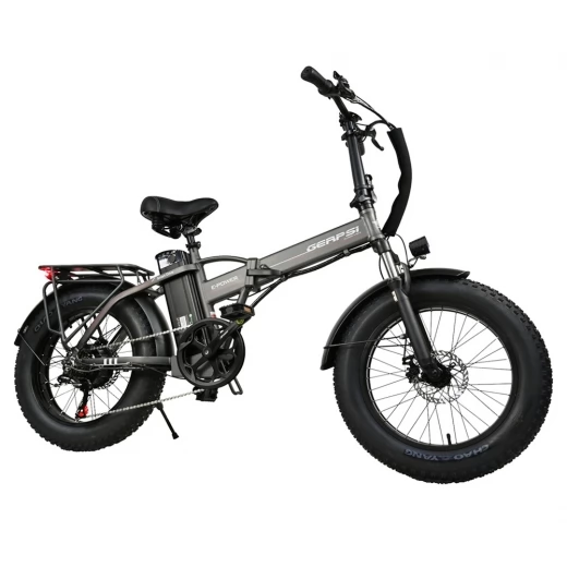 

BAOLUJIE DZ2001 Foldable Electric Bike, 12Ah Battery, 500W Motor, 20*4.0inch Tires, 45km/h Max Speed - Grey