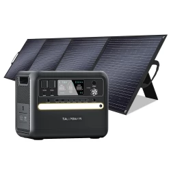 TALLPOWER V2400 + 1 Stück TALLPOWER TP200 200W Solarpanel-Kit