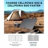 Bigblue SolarPowa 100 100W faltbares Solarmodul mit Kickstand, 23,5% Energieumwandlungsrate, IP65 wasserdicht