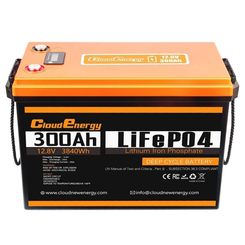 12V 100Ah LiFePO4 Lithium Iron Phosphate Battery Upgraded BMS 6000