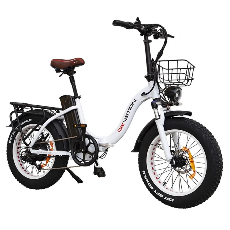 DRVETION CT20 Foldable Electric Bike, 20*4.0inch Fat Tire, 750W