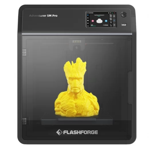 Flashforge Adventurer 5M Pro 3D-Drucker, automatische Nivellierung, 600mm/s maximale Druckgeschwindigkeit, Kameraüberwachung