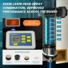 ATOMSTACK Maker S30 Pro Lasergravurschneider R3 Roller F1 Wabenplatte, 33 W Laserleistung