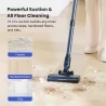 Proscenic P10 Ultra Cordless Vacuum Cleaner, 25KPa Suction, 600ml Dustbin, 5-Stage Filtration System, 2200mAh Battery
