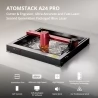 ATOMSTACK A24 PRO 24W lasergraveersnijmachine, vaste focus, 0,02 mm graveerprecisie, 600 mm/s graveerfrequentie