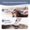 Ultenic P30 Combo Pet Grooming Drying Kit, 8 Suction/Speed Modes, 3 Temperature Levels
