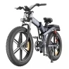 ENGWE X26 26 Inch Foldable Fat Tires Electric Bike 1000W Motor 48V 19.2Ah&10Ah Dual Battery 25KM/h Triple Suspension