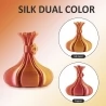Geeetech Dual Color Silk PLA Filament 1kg - Gold and Copper