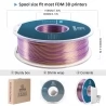 Geeetech Dubbel Kleurig Silk PLA Filament 1kg - Goud en Paars