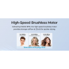 JIGOO H300 1600W Hochgeschwindigkeits-Haartrockner, föhnt mittellanges Haar in drei Minuten, 59 dB Geräuscharm