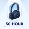 Anker Soundcore Space Q45 hoofdtelefoon, adaptieve ANC, 50 uur speeltijd (ANC aan), Bluetooth 5.3 - Donkerblauw