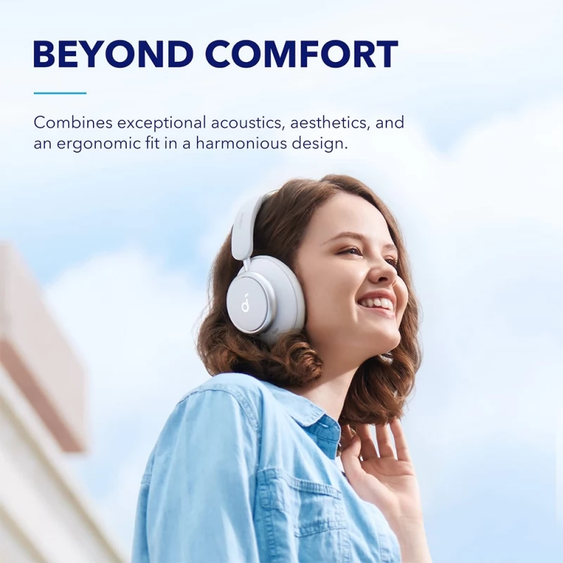 Anker Soundcore Space Q45 Headphones, Adaptive ANC, 50 Hours