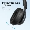 Anker Soundcore Space One Headphones, Active Noise Canceling, App Control, 40 Hours ANC Playtime - Black