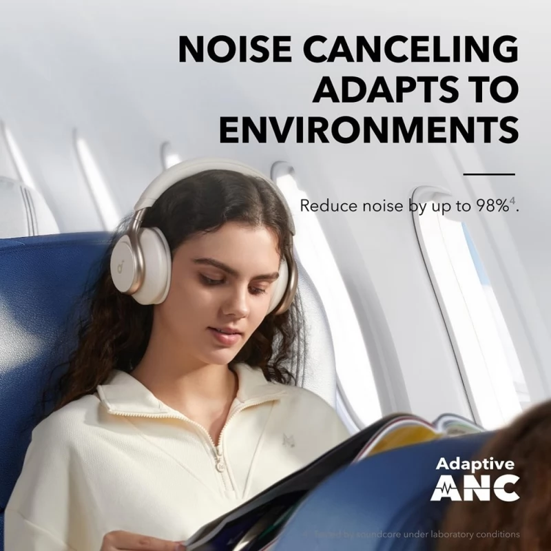 Anker Soundcore Space One Headphones, Active Noise Canceling, App