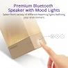 Tronsmart Beam 15W Wireless Bluetooth Speaker Solid Mesh Speaker with Deep Bass Mood Lights - Gold