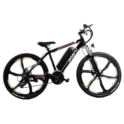 Myatu M0126 26" Elektrische fiets met geïntegreerd wiel, 250W motor, 36V 12.5Ah accu, 25km/h max snelheid