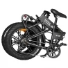Vitilan V3 Electric Bike, 20*4'' Fat Tires, 750W Brushless Motor, 48V 13Ah Battery, 45miles Range - Black