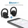 Tronsmart Encore S5 True Wireless Kopfhörer Sport Bluetooth Kopfhörer mit Mikrofon für iPhone, Android und mehr - Schwarz