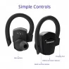 Tronsmart Encore S5 Bluetooth koptelefoon met microfoon voor iPhone, Android en meer - zwart