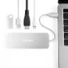 MINIX NEO S2 SSD USB-C Multiport Storage HUB With 240G SSD Type-C to HDMI and USB3.0 - Silver