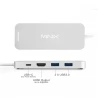 MINIX NEO S2 SSD USB-C Multiport Storage HUB With 240G SSD Type-C to HDMI and USB3.0 - Silver