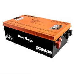Cloudenergy 48V 150Ah LiFePO4 Deep Cycle Battery Pack für Golf Cart, 7680Wh Energie, integriertes 300A BMS