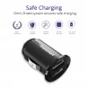 Tronsmart C24 Dual USB Ports Car Charger, Smart Mini Car Charger with VoltiQ for iPhone, iPad, Samsung
