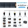 Blackview Oscal PM200 200W Opvouwbaar Zonnepaneel, Verstelbare Kickstand, ≥22% Zonneconversie-efficiëntie, ETFE Materiaal