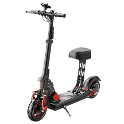 BOGIST C1 Pro, 10" Tire Foldable Electric Scooter Suspension, 500W Motor, 48V 15Ah Battery, Removable Seat, CE Certification