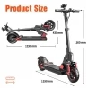 BOGIST C1 Pro Foldable Electric Scooter, 10-inch Tire, 500W Motor, 45km Range, Removable Seat, CE Certification