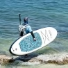 FunWater CAMOUFLAGE Aufblasbares Stand-Up Paddle Board, 305 x 76 x 15 cm - Blau