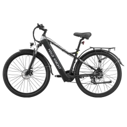 Halo Knight H02 Electric Bike, 750W Brushless Motor, 48V 16Ah Battery, 29*2.1-inch Tires - Black