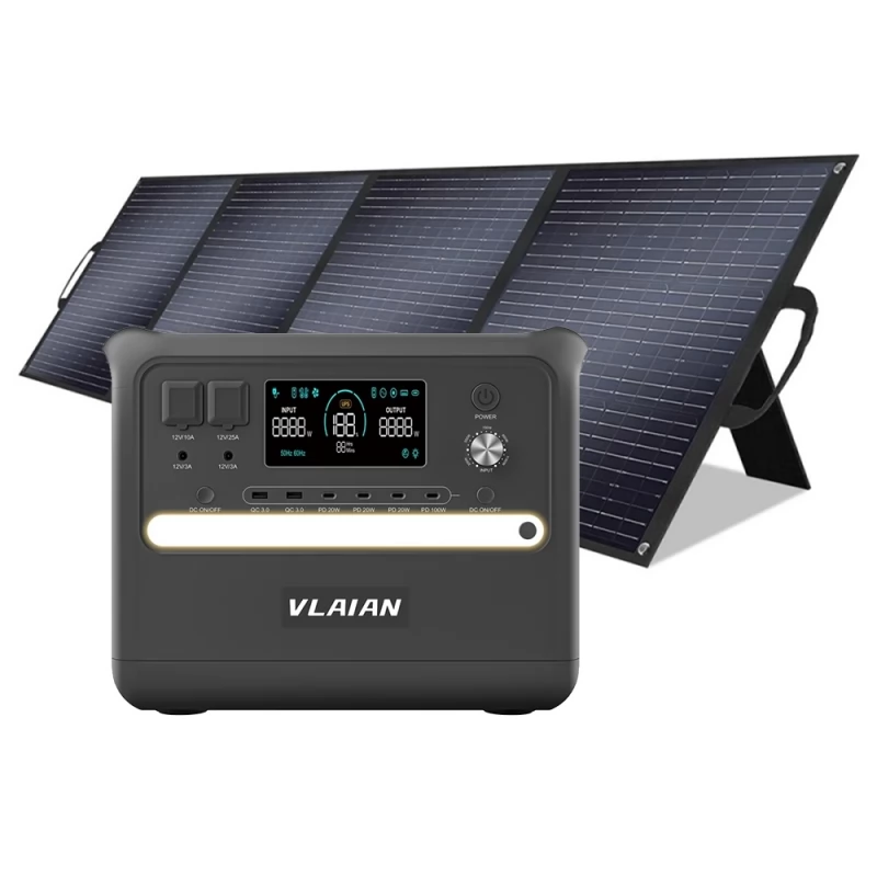 VLAIAN S2400 2048Wh 2400W Power Station + 1 Pcs TALLPOWER TP200