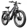 GUNAI GN68 Electric Bike, 2*1000 Motor, 48V 17.5Ah Battery, 26*3.0-inch Fat Tires, 50km/h Max Speed