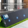 VDLPOWER SC0201 200W Foldable Portable Solar Panel, 20V Monocrystalline Cell, Adjustable Kickstand