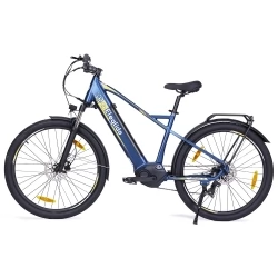 Eleglide C1 Trekking Bike with 250W Mid-Drive Motor, 27.5in Wheels, 522Wh Battery, 150km Range - Blue