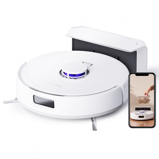 Narwal Freo X Plus Robot Vacuum Cleaner, 7800Pa Suction, 210min Runtime, Tri-Laser Structured Light, 1L Dust Bin